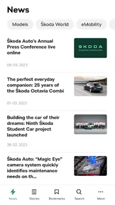 ŠKODA Media Room android App screenshot 3